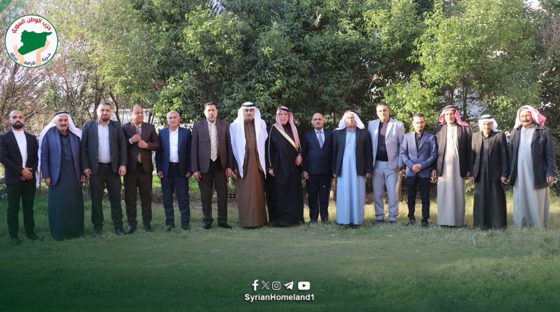 زيارة بارزة وملفّات هامّة خلال زيارة للشيخ نواف البشار