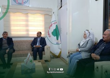 حزب الوطن السّوري يستقبل وفداً من مسد لمناقشة أبرز المستجدّات السّياسية في سوريا