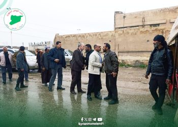 حزب الوطن السّوري يقدّم واجب العزاء لعائلة المنصور جرّاء ارتقاء عدد من أبنائها في انفجار أجسام من مخلّفات الحرب