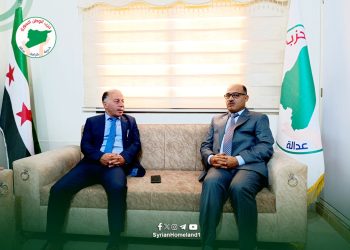 حزب الوطن السّوري يناقش مع وفد من الحزب الآشوري الدّيمقراطي أبرز المستجدّات السّياسيّة في سوريا