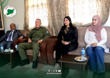 وفد من حزب الوطن السّوري يقدّم التّهنئة خلال زيارة للسوتورو بمناسبة مرور أعياد الفصح المجيد