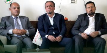 حزب الوطن السّوري يبحث عدداً من القضايا الإنسانية مع إدارة جمعيّة “سنابل الأمل الخيرية” في مبنى الأمانة العامّة بمحافظة الحسكة