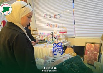 بدعوة رسميّة.. مكتب الشّباب في حزب الوطن السّوري يحضر فعاليات بازار “أنامل مبدعة”