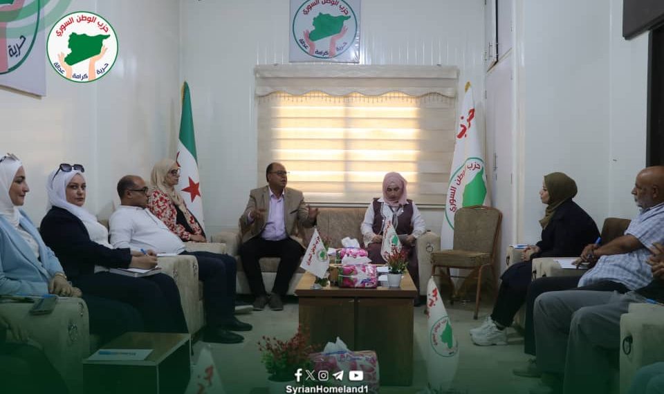 حوار مفتوح لحزب الوطن السّوري يناقش الواقع السياسي وتحدّيات المرحلة