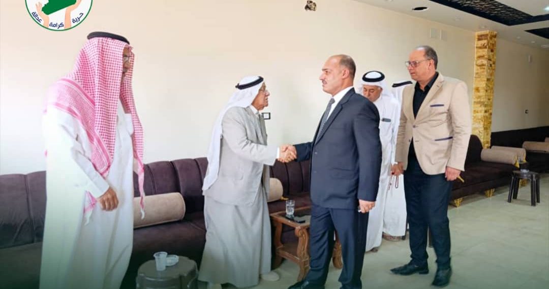 زيارة مثمرة لديوان قبيلة طي والبحث في عدد من القضايا المجتمعية الراهنة
