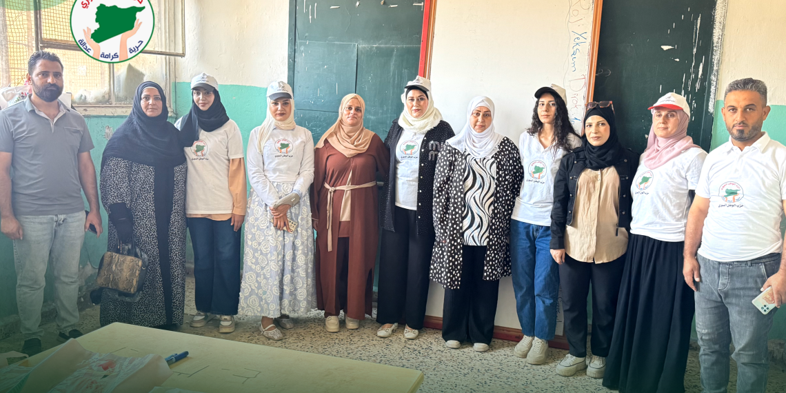 حزب الوطن السوري يطلق فعالية “مدرستنا مسؤوليتنا” تزامنا مع بدء العام الدراسي